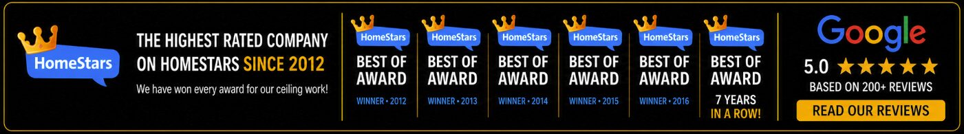 Google home star ratings strip showing customer reviews